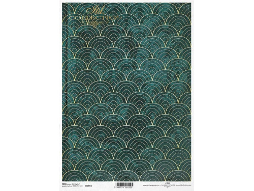 Papier do decoupage A4 - ITD Collection - ryżowy, R1855