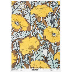 Decoupage rice paper A4 - ITD Collection - R1853
