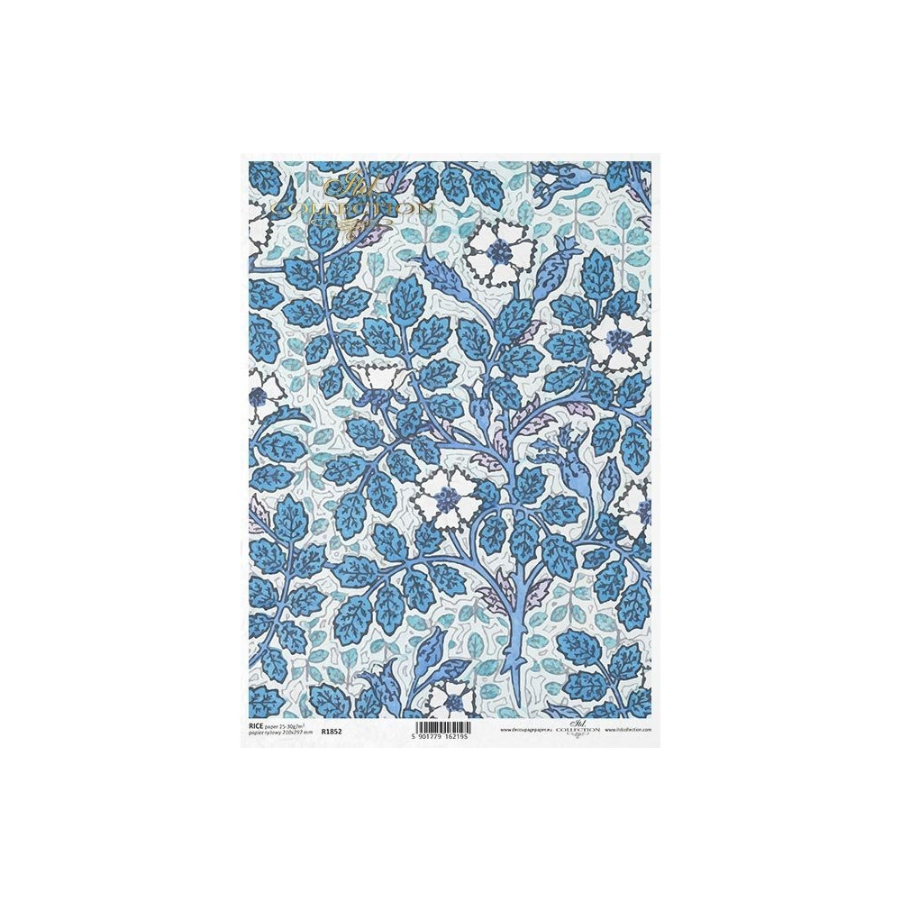 Decoupage rice paper A4 - ITD Collection - R1852