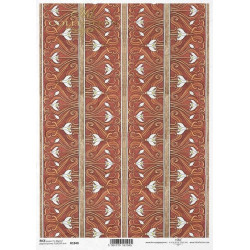 Decoupage rice paper A4 - ITD Collection - R1848