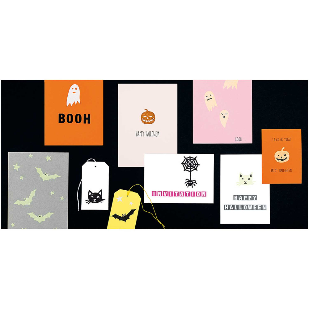 Halloween Washi stickers - Paper Poetry - Skulls, 32 pcs