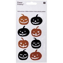 Halloween Glitter stickers...