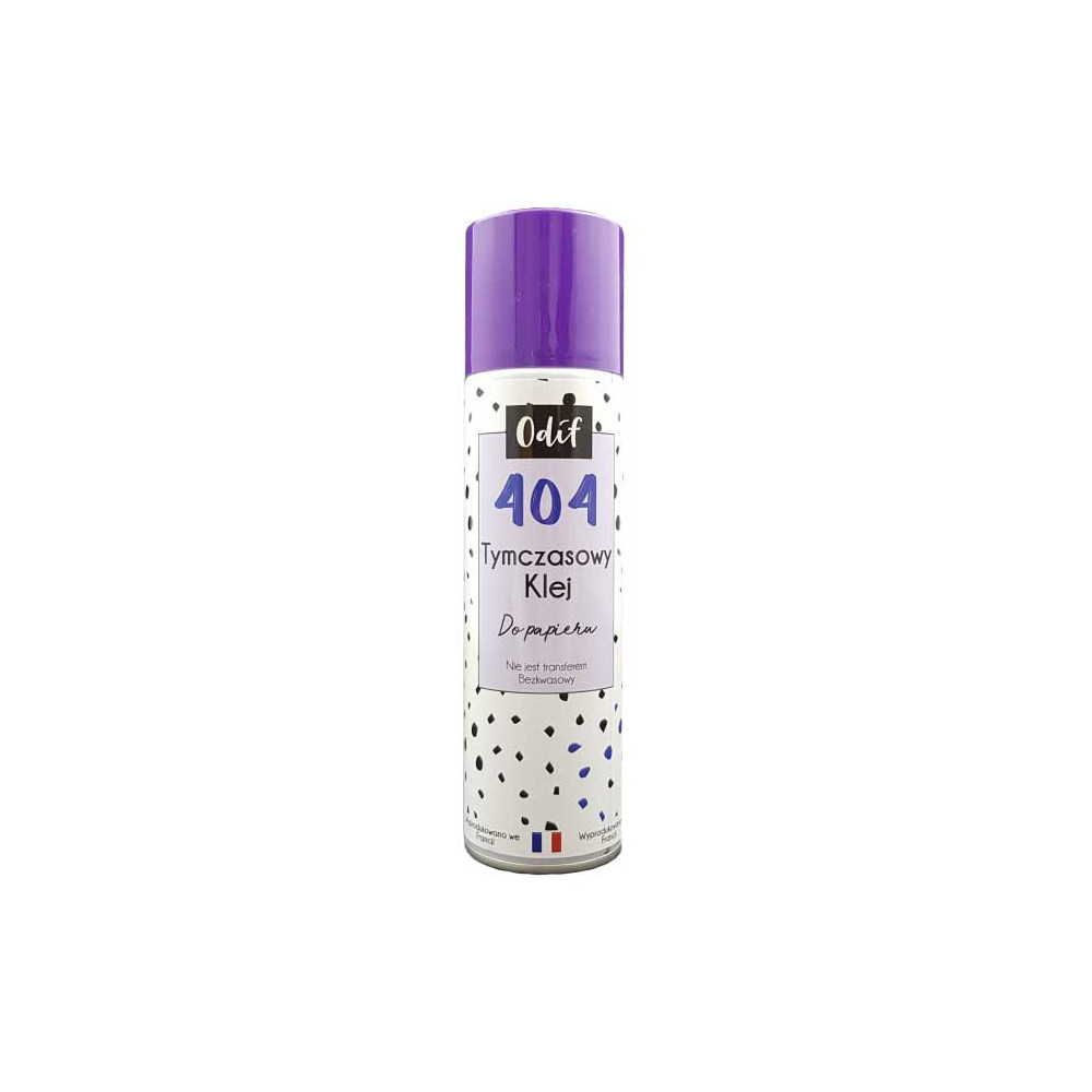 Temporary spray glue for paper 404 - Odif - 250 ml
