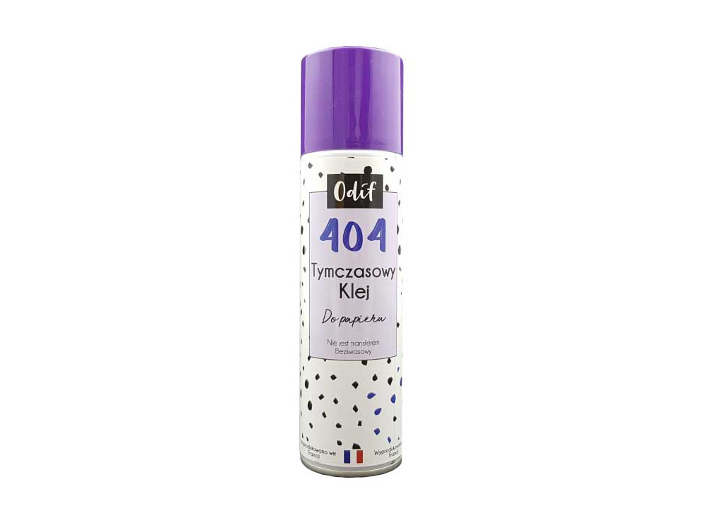 Klej tymczasowy w sprayu do regeneracji mat 404 - Odif - 250 ml