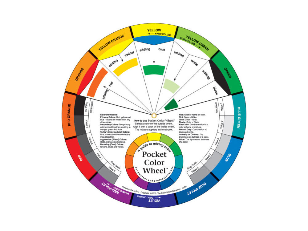 Pocket Color Wheel - TCW - 13 cm