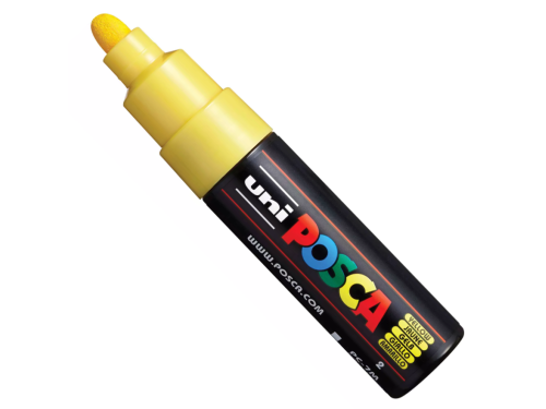 Posca Paint Marker Pen PC-7M - Uni - yellow