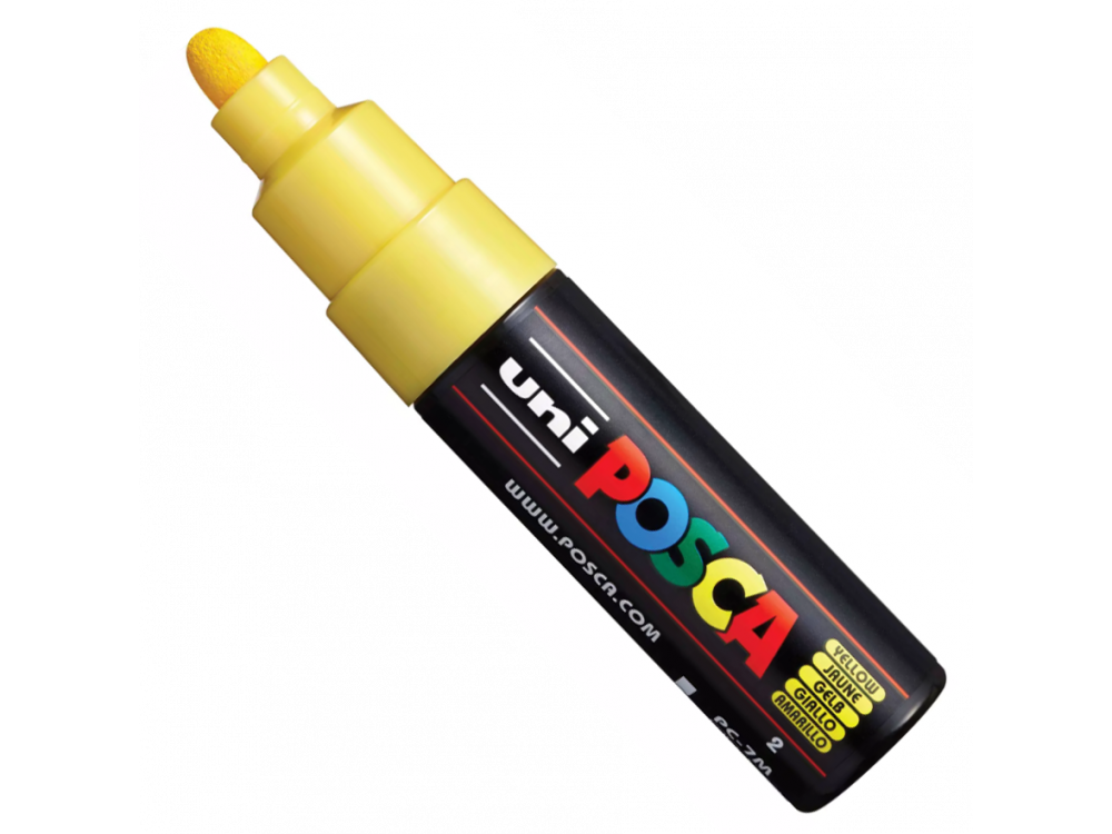 Posca Paint Marker Pen PC-7M - Uni - yellow