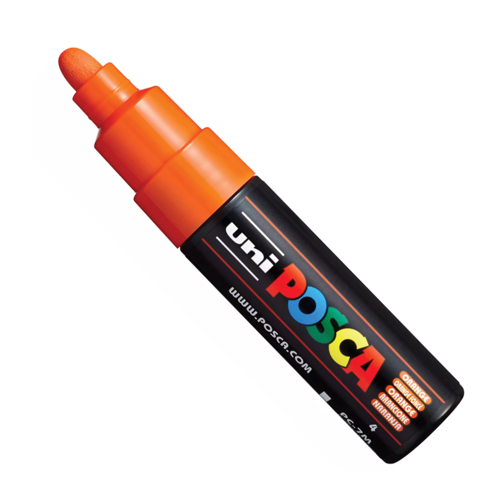 Posca Paint Marker Pen PC-7M - Uni - orange