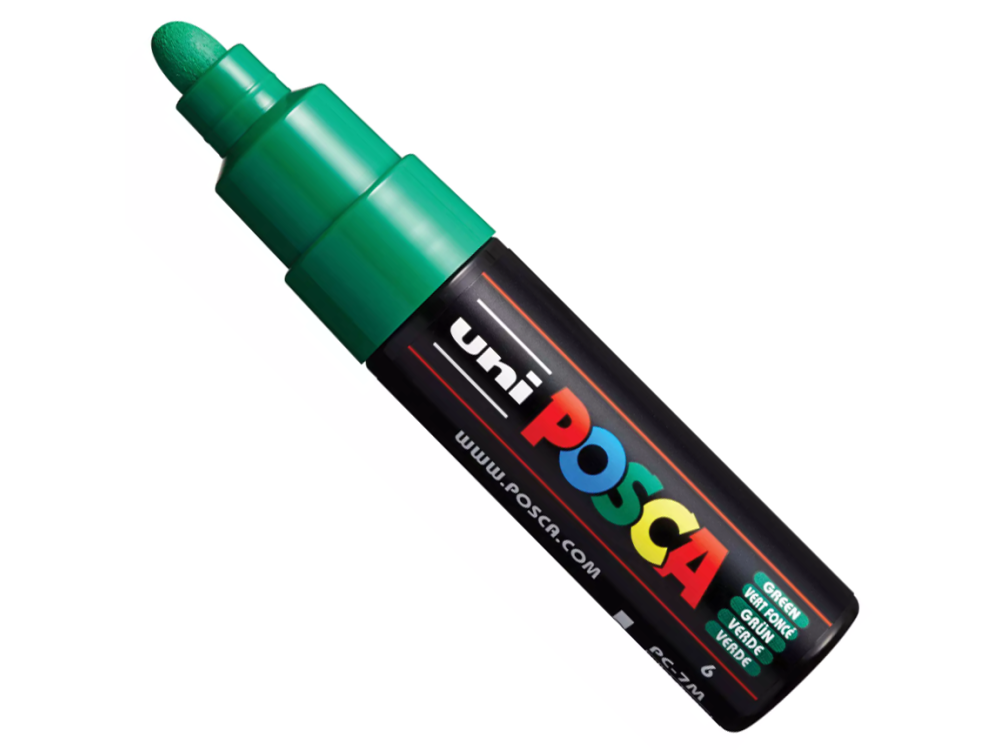 Posca Paint Marker Pen PC-7M - Uni - green