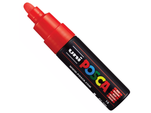 Posca Paint Marker Pen PC-7M - Uni - red