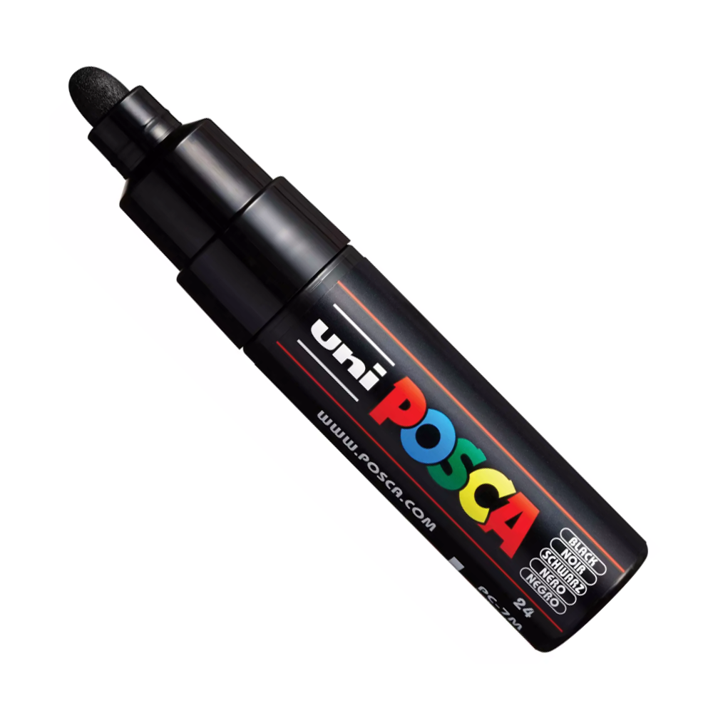 Posca Paint Marker Pen PC-7M - Uni - black