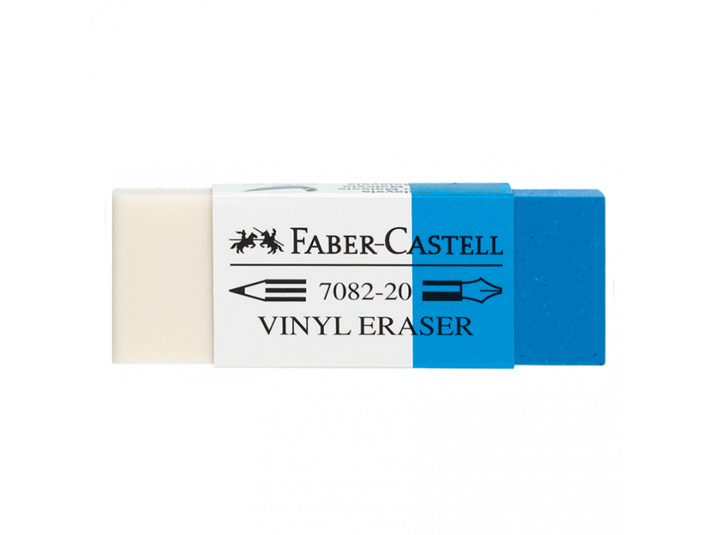 Vinyl PVC eraser for pencils and ink - Faber-Castell - big