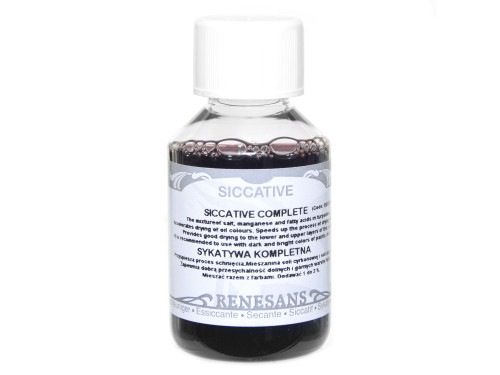 Siccative for oil paints - Renesans - complete, 100 ml