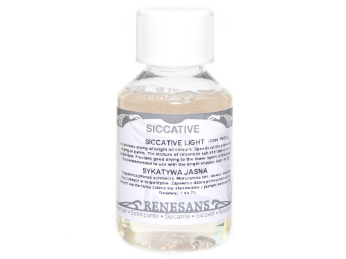 Sykatywa do farb olejnych - Renensans - jasna, 100 ml