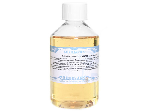 Płyn do czyszczenia pędzli, ekologiczny - Renesans - 250 ml