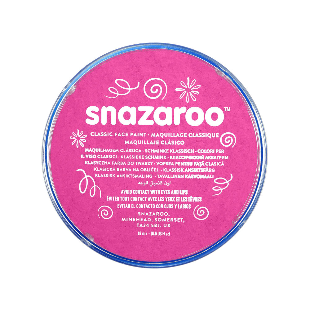 Face and body make-up paint - Snazaroo - Pink, 18 ml