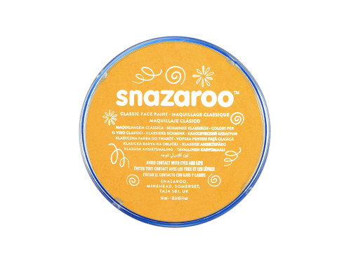 Face and body make-up paint - Snazaroo - Ochre Yellow, 18 ml