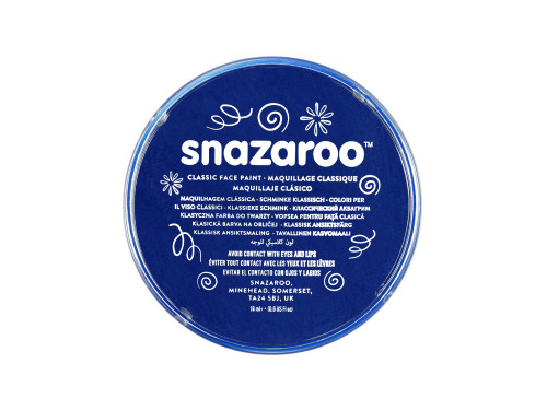 Face and body make-up paint - Snazaroo - Dark Blue, 18 ml