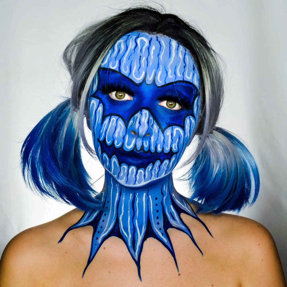 Farba do malowania twarzy - Snazaroo - Sky Blue, 18 ml