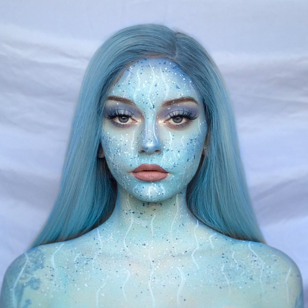 Face and body make-up paint - Snazaroo - Sky Blue, 18 ml