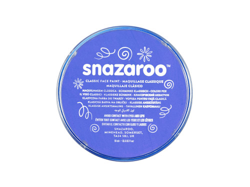 Farba do malowania twarzy - Snazaroo - Sky Blue, 18 ml