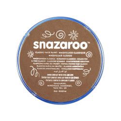 Face and body make-up paint - Snazaroo - Beige Brown, 18 ml