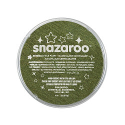 Farba do malowania twarzy - Snazaroo - Sparkle Green, 18 ml