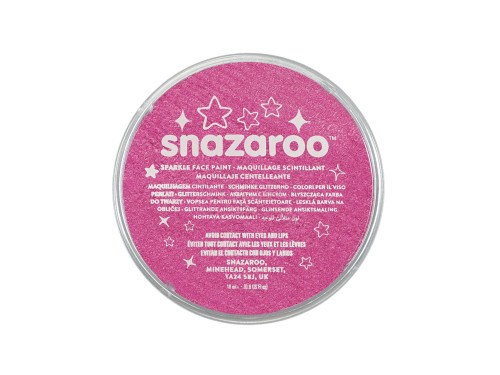 Farba do malowania twarzy - Snazaroo - Sparkle Pink, 18 ml