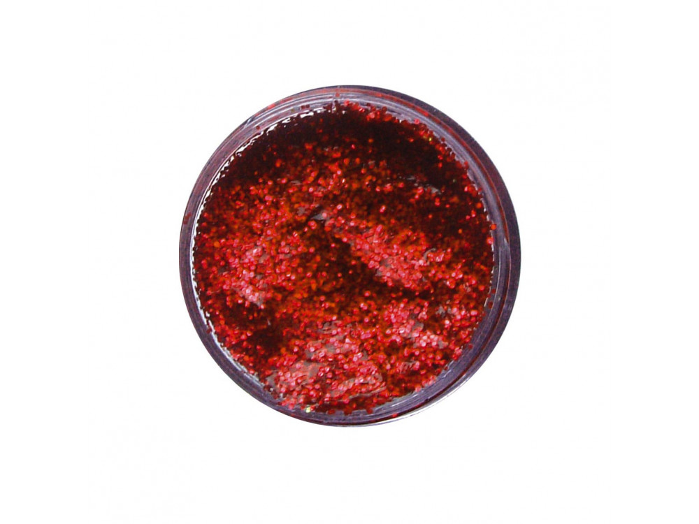Żel brokatowy do malowania twarzy - Snazaroo - Regal Red, 12 ml