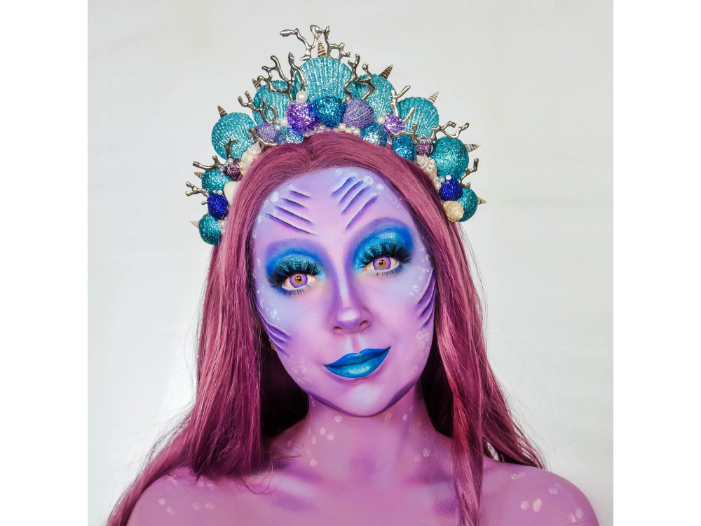Face and body make-up glitter gel - Snazaroo - Sky Blue, 12 ml