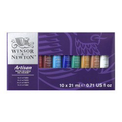 Set of Artisan oil paints in tubes - Winsor & Newton - 10 colors x 21 ml