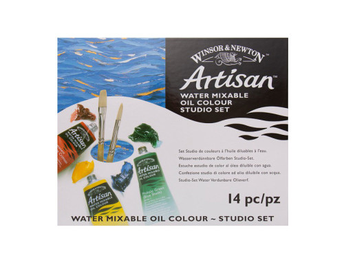 Zestaw farb olejnych w tubkach Artisan - Winsor & Newton - 10 kolorów x 37 ml