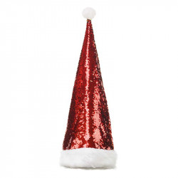 Santa hat with sequins -...