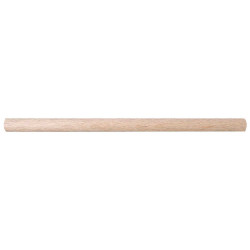 Macrame wooden stick - round, 12 mm x 25 cm