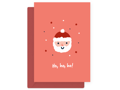 Greeting card - Eökke - Ho Ho Ho, 12 x 17 cm