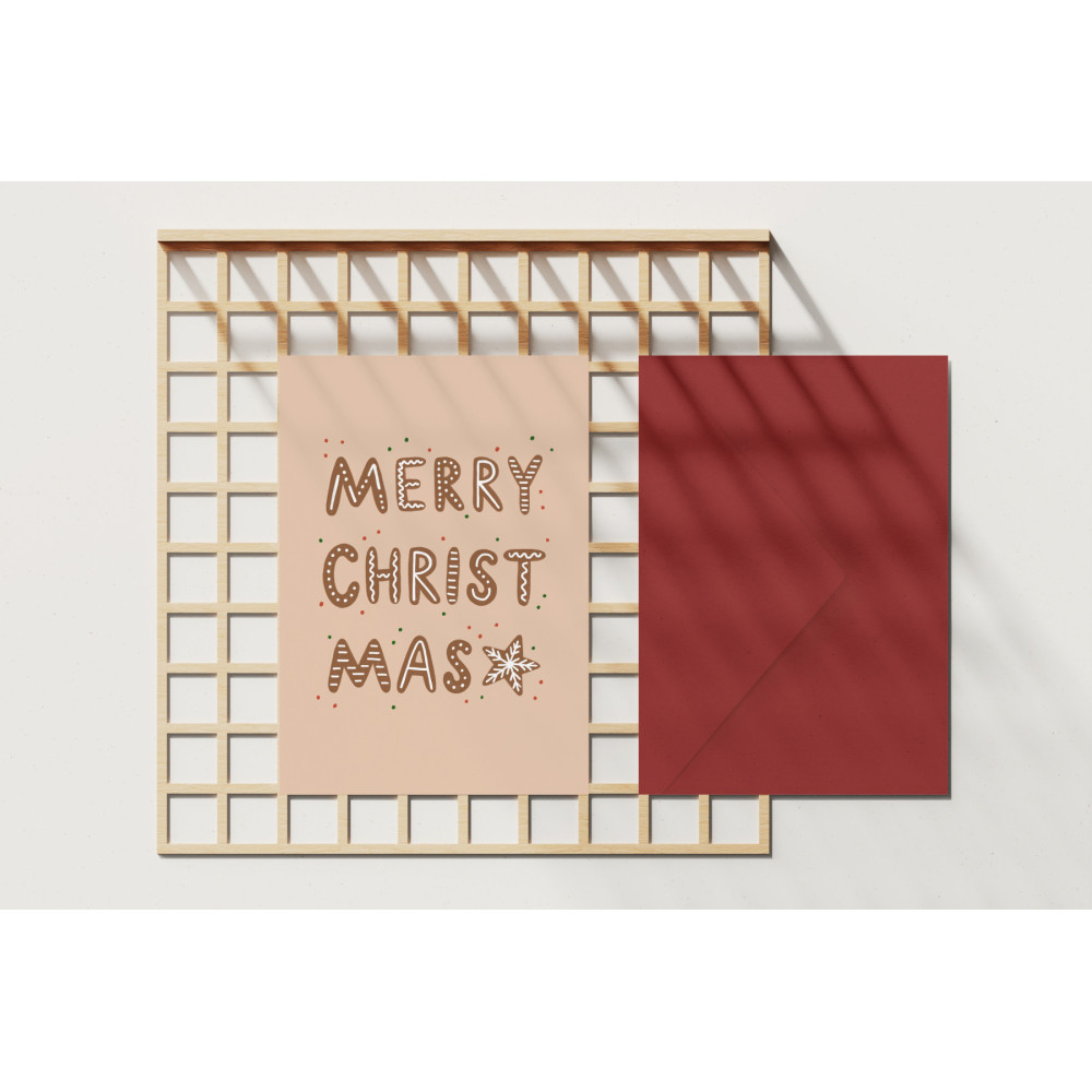 Kartka okolicznościowa - Eökke - Merry Christmas, 12 x 17 cm