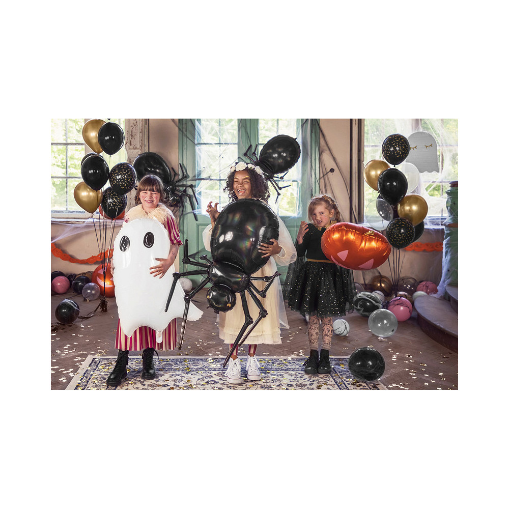 Balon foliowy Pająk - czarny, 60 x 101 cm