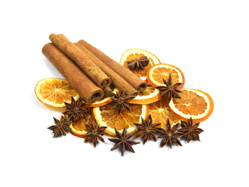 Dried oranges, anise and cinnamon - 75 g