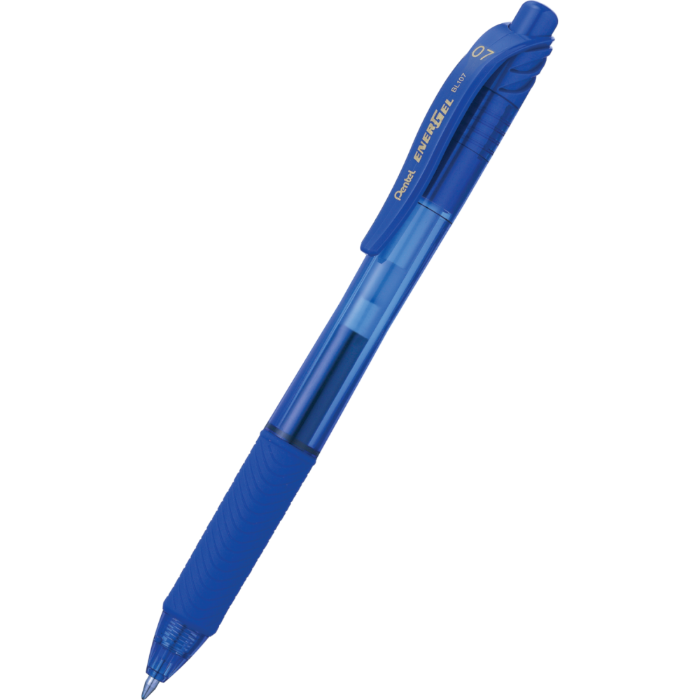 Pióro kulkowe EnerGel - Pentel - niebieskie, 0,7 mm