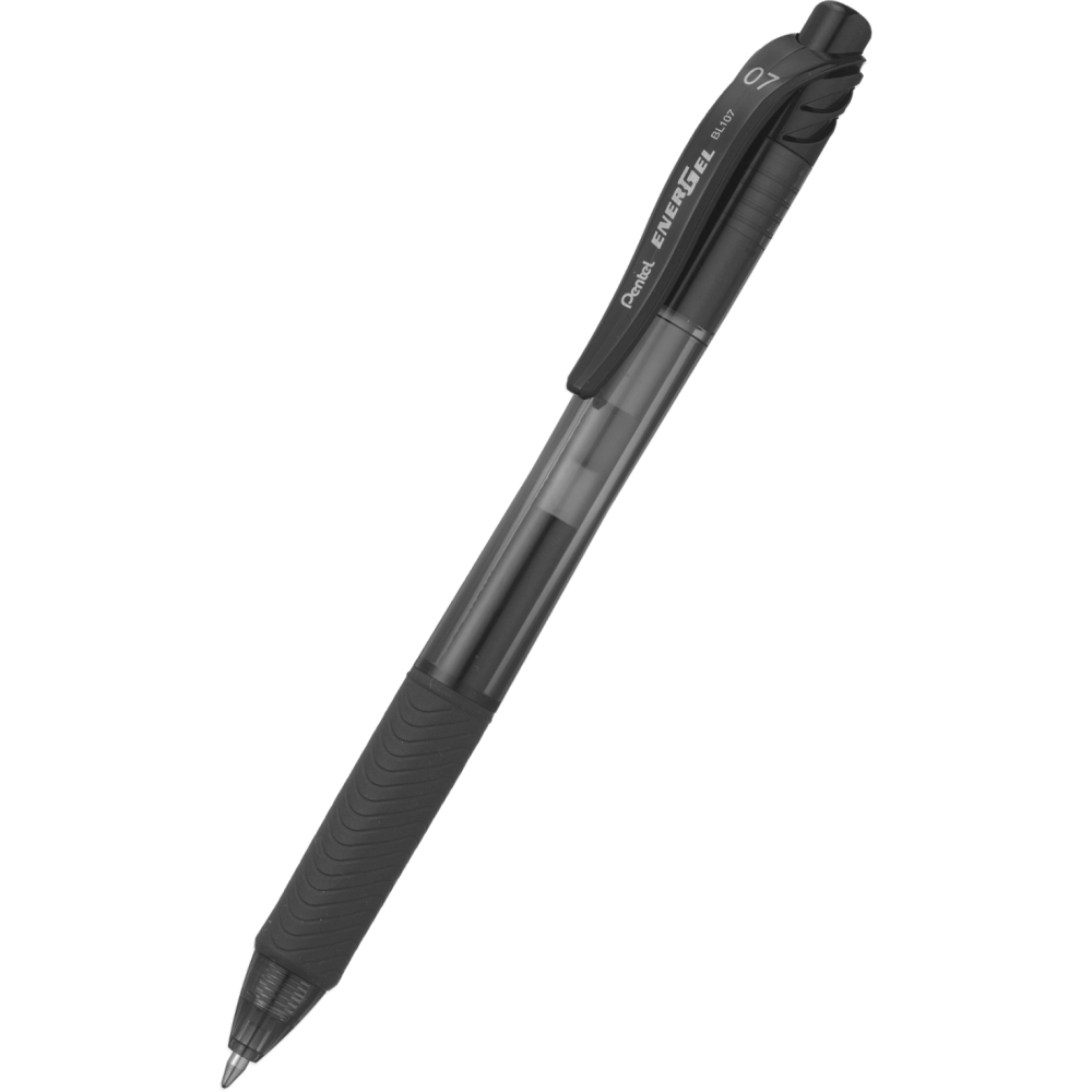 Pióro kulkowe EnerGel - Pentel - czarne, 0,7 mm