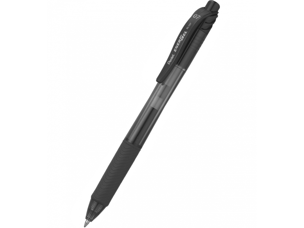Pióro kulkowe EnerGel - Pentel - czarne, 0,7 mm