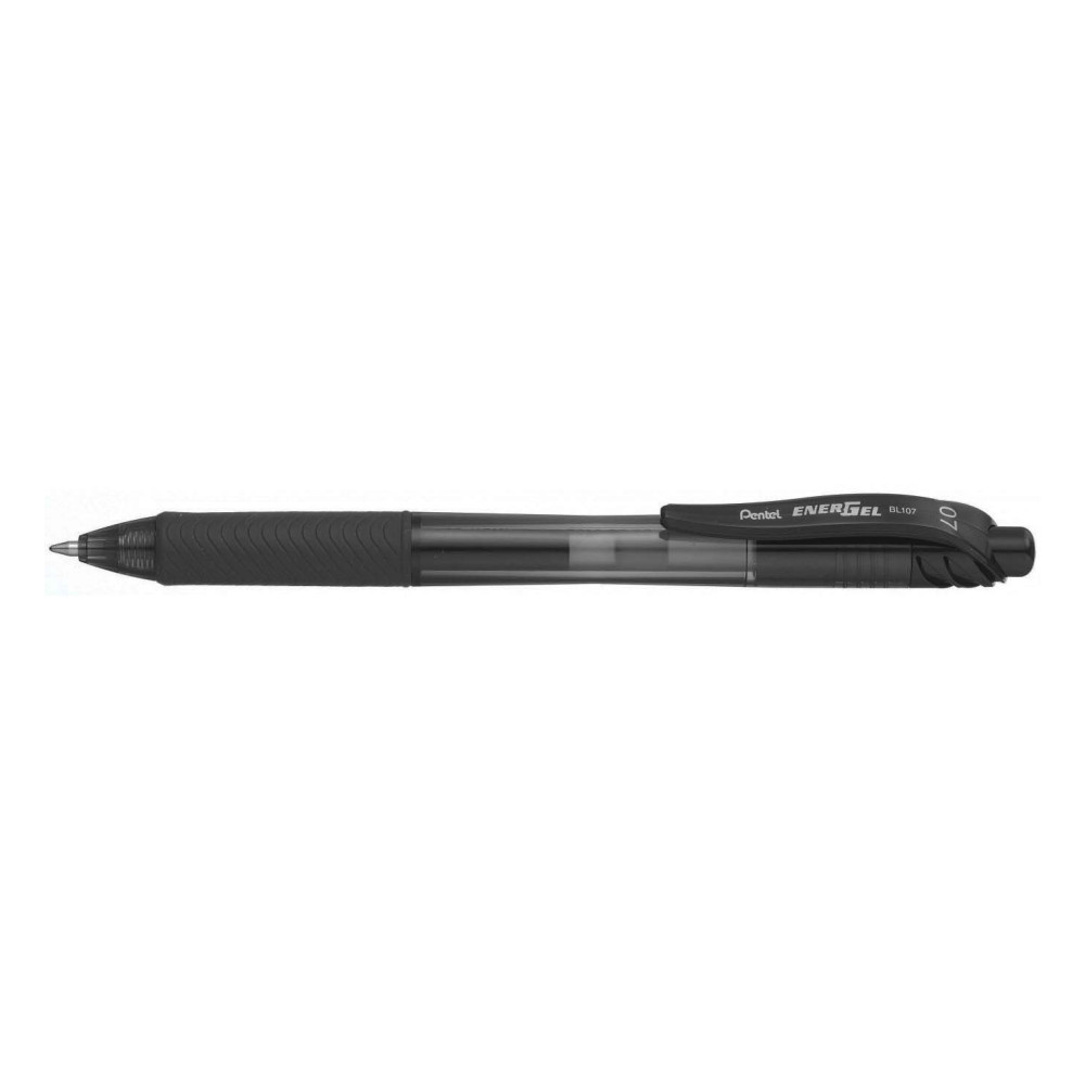 Rollerball pen EnerGel - Pentel - black, 0,7 mm