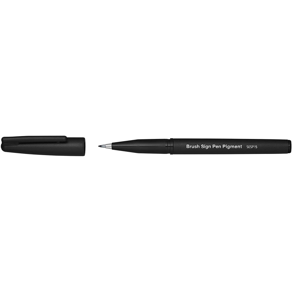 Marker Brush Sign Pigment Pen - Pentel - black