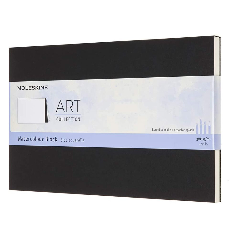 Watercolour Block Art Collection - Moleskine - 19 x 25 cm, 300 g, 20 sheets
