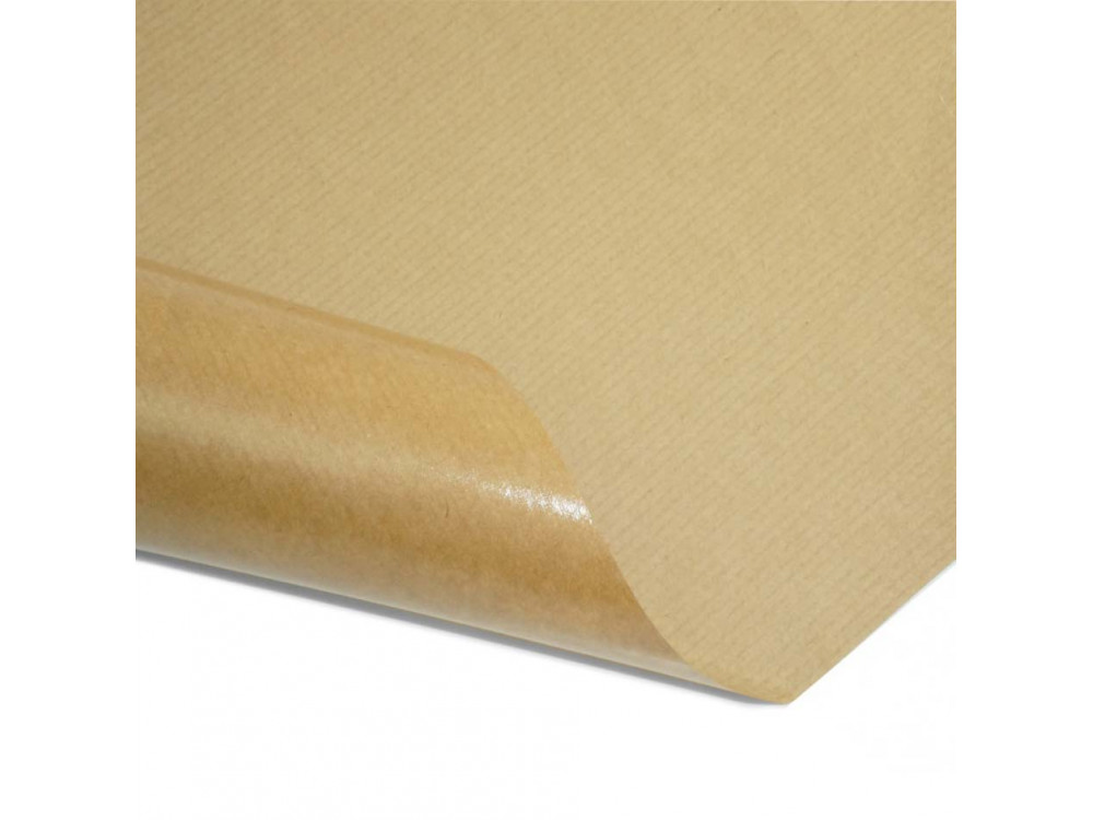 Papier ekologiczny Eko Kraft, samoprzylepny - brązowy, A4, 80 g, 20 ark.