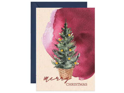 Kartka okolicznościowa - Paperwords - Merry Christmas, A6