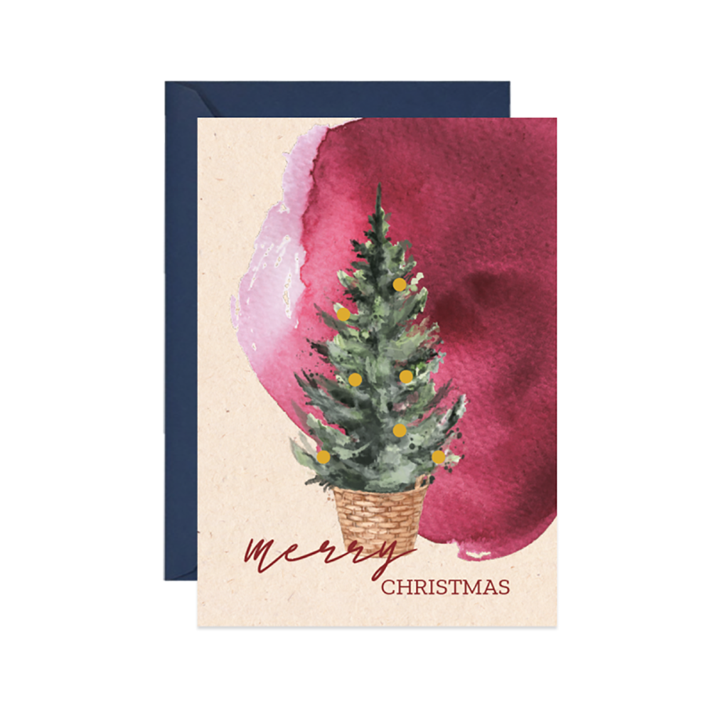 Kartka okolicznościowa - Paperwords - Merry Christmas, A6