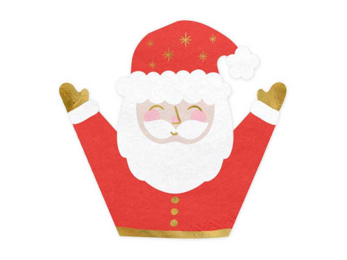 Napkins Santa Claus - 20 pcs