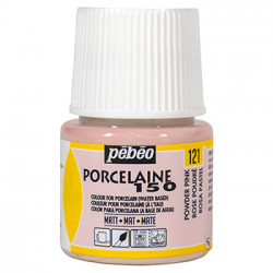 Farba do porcelany Porcelaine 150 - Pébéo - Powder Pink Matt, 45 ml