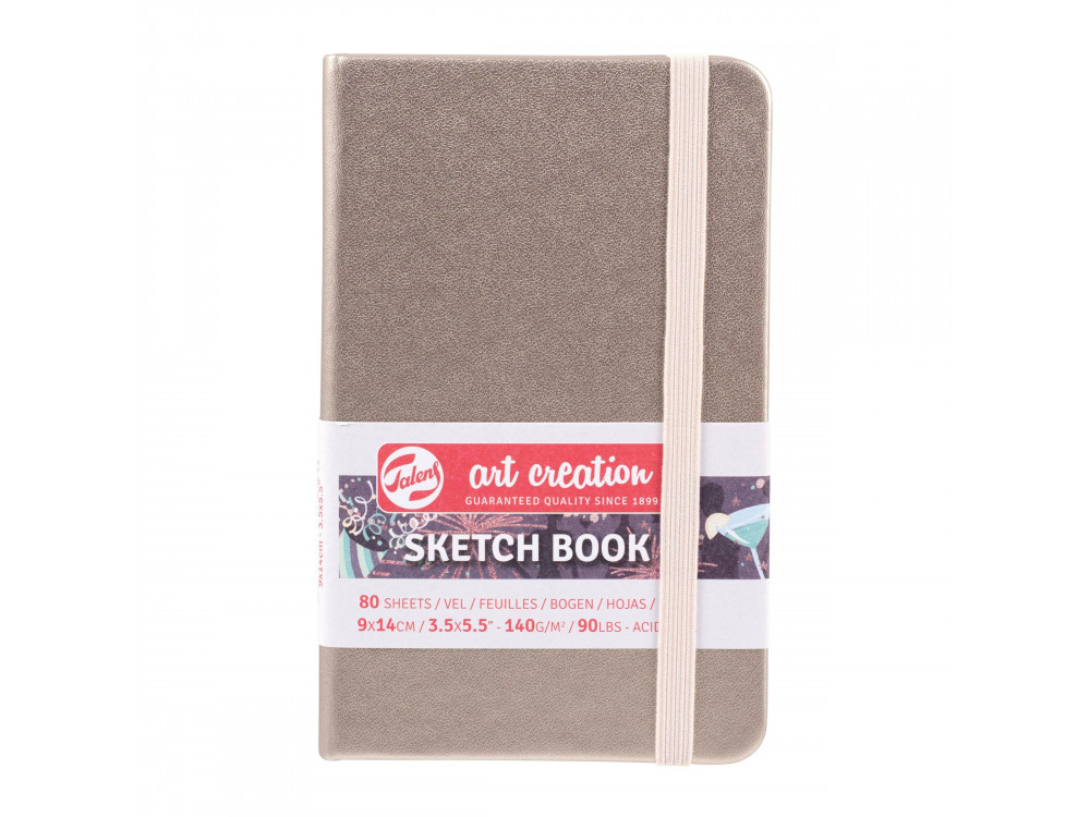 Sketch Book 9 x 14 cm - Talens Art Creation - Pink Champagne, 140 g, 80 sheets